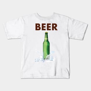 Beer Bottle Kids T-Shirt